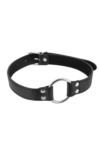 Fetish Tentation - Gag con Anello - Nero